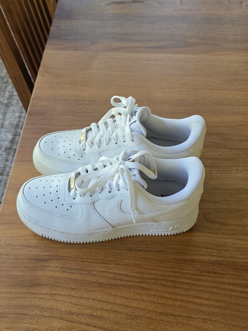 Nike White Low-Top Sneakers